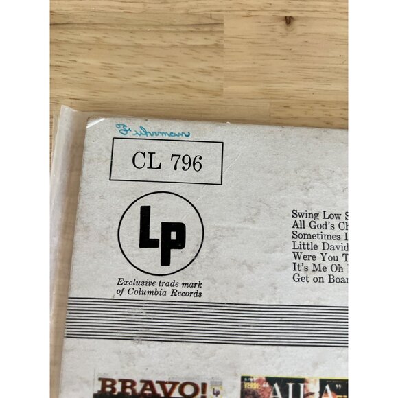 Swing Low In Hi Fi By Percy Faith & His Orchestra Vinyl Record CL 796  Album VTG - Picture 4 of 5